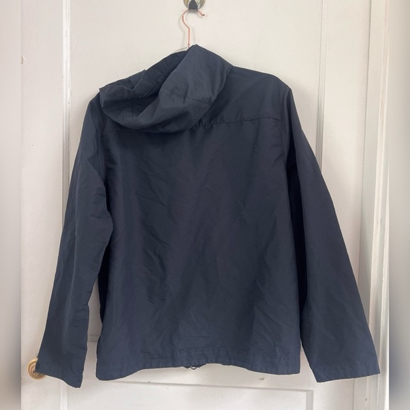 Everlane Mens Renew The All-Weather Jacket Size Medium Navy Blue Rain Windproof - Picture 4 of 4